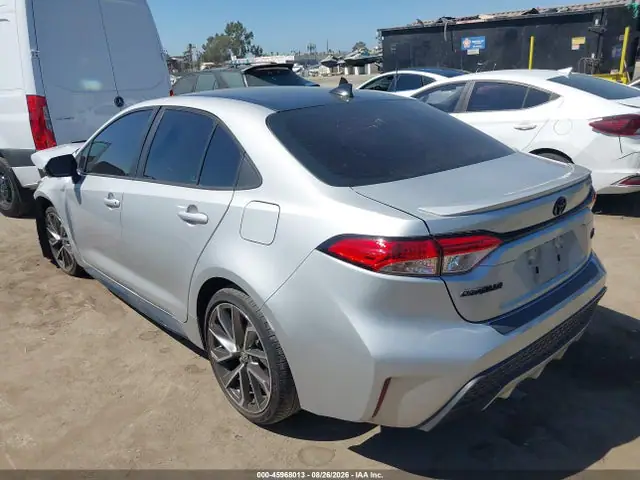 5YFS4MCE4NP108114 — 2022 Toyota Corolla SE, фото 3 с аукциона IAAI 30.09.2026, Передняя часть