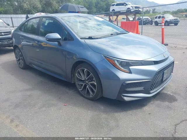 2022 Toyota COROLLA SE VIN 5YFS4MCE3NP112123 фото 1