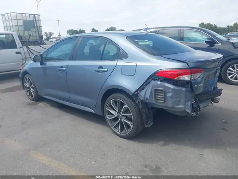 2022 Toyota COROLLA SE VIN 5YFS4MCE3NP112123 фото 3