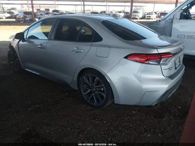 2022 Toyota COROLLA SE VIN 5YFS4MCEXNP138900 фото 3