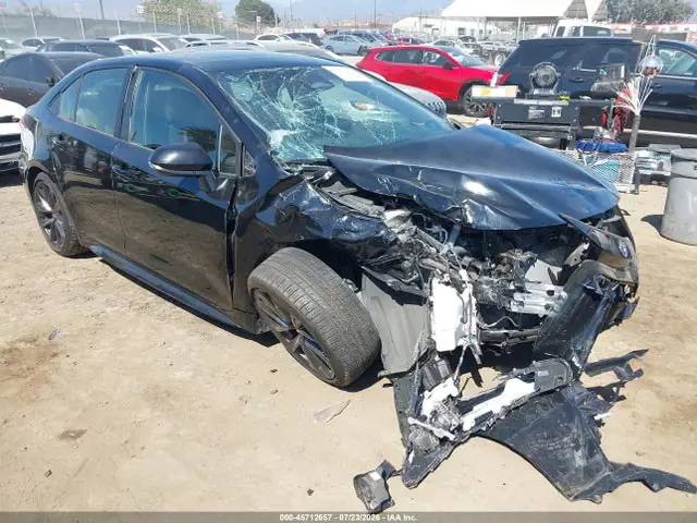 JTDP4MCE7R3521245 — 2024 Toyota Corolla SE, Передняя часть (Front End), фото до ремонта