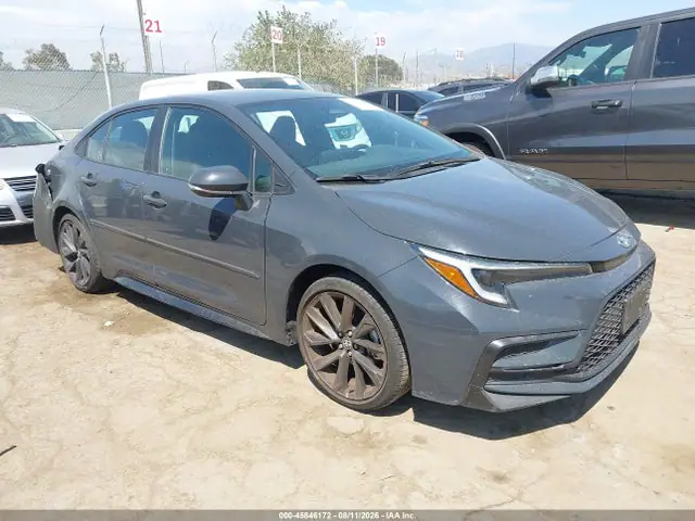 5YFS4MCEXRP190503 — 2024 Toyota Corolla SE, Задняя часть (Rear), фото до ремонта