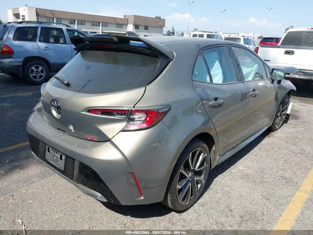 2019 Toyota Corolla Xse VIN JTNK4RBE2K3036828 фото 4