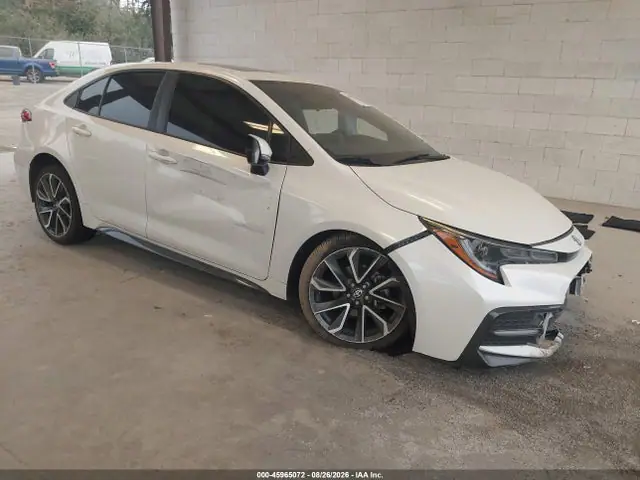 5YFT4MCEXMP080905 — 2021 Toyota Corolla XSE, Передняя часть (Front End), фото до ремонта