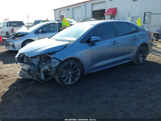 2022 Toyota Corolla Xse VIN 5YFT4MCEXNP098063 фото 2