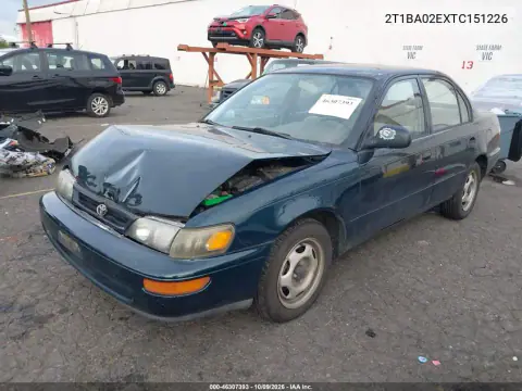 1996 Toyota Corolla VIN 2T1BA02EXTC151226 фото 3