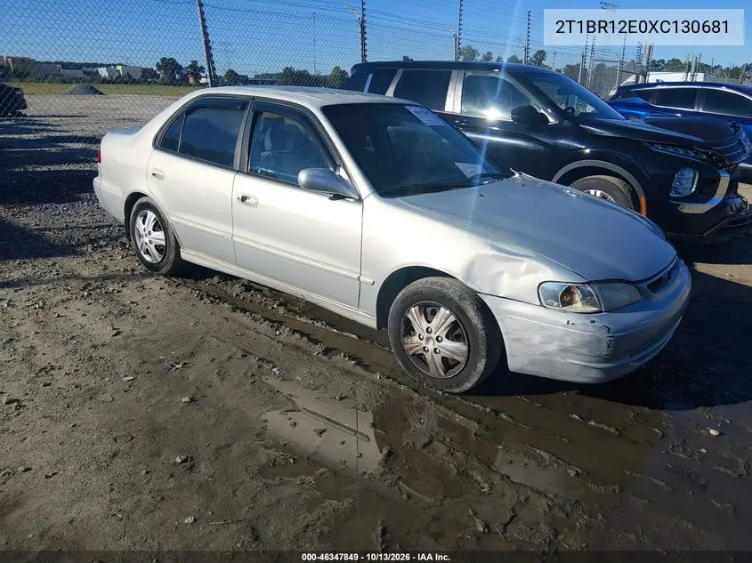 2T1BR12E0XC130681 — 1999 Toyota Corolla, фото 2 с аукциона IAAI, Передняя часть