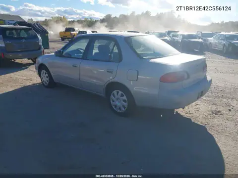 2002 Toyota Corolla Le VIN 2T1BR12E42C556124 фото 4