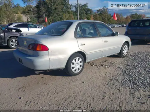 2002 Toyota Corolla Le VIN 2T1BR12E42C556124 фото 5
