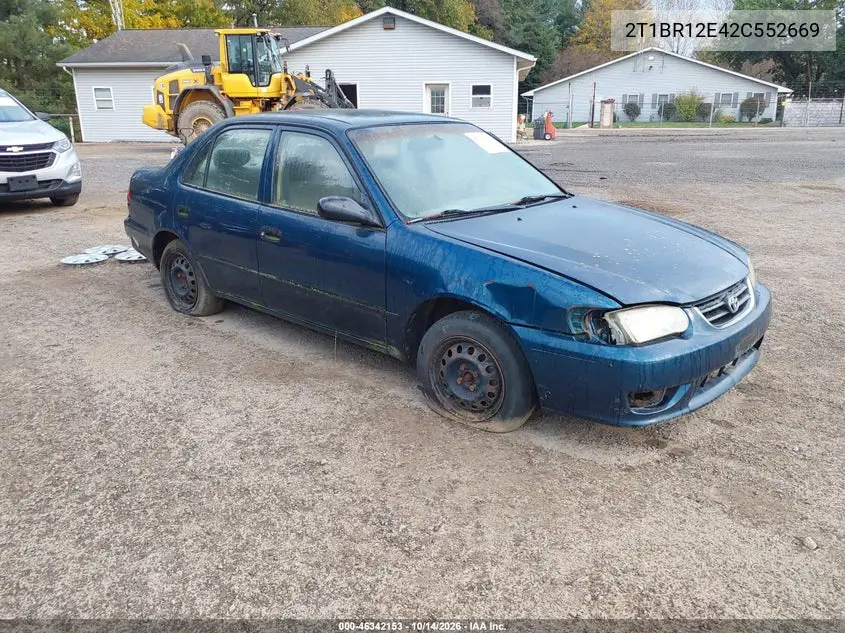 2T1BR12E42C552669 — 2002 Toyota Corolla, фото 2 с аукциона IAAI 19.10.2026, Естественный износ