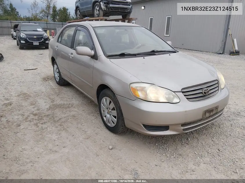 1NXBR32E23Z124515 — 2003 Toyota Corolla, фото 2 с аукциона IAAI, Естественный износ