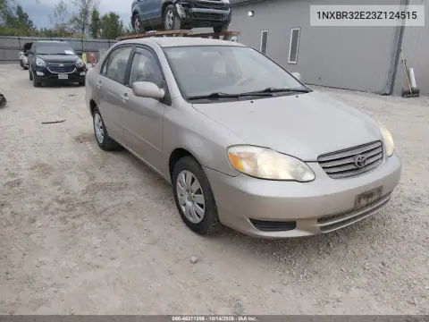 1NXBR32E23Z124515 — 2003 Toyota Corolla, Естественный износ, фото до ремонта