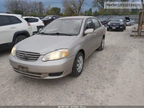 1NXBR32E23Z124515 — 2003 Toyota Corolla, фото 3 с аукциона IAAI, Естественный износ