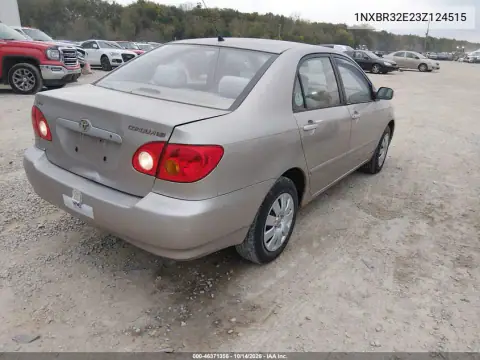 1NXBR32E23Z124515 — 2003 Toyota Corolla, фото 5 с аукциона IAAI, Естественный износ