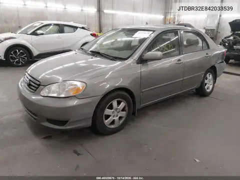 JTDBR32E842033539 — 2004 Toyota Corolla, фото 3 с аукциона IAAI, Задняя часть слева