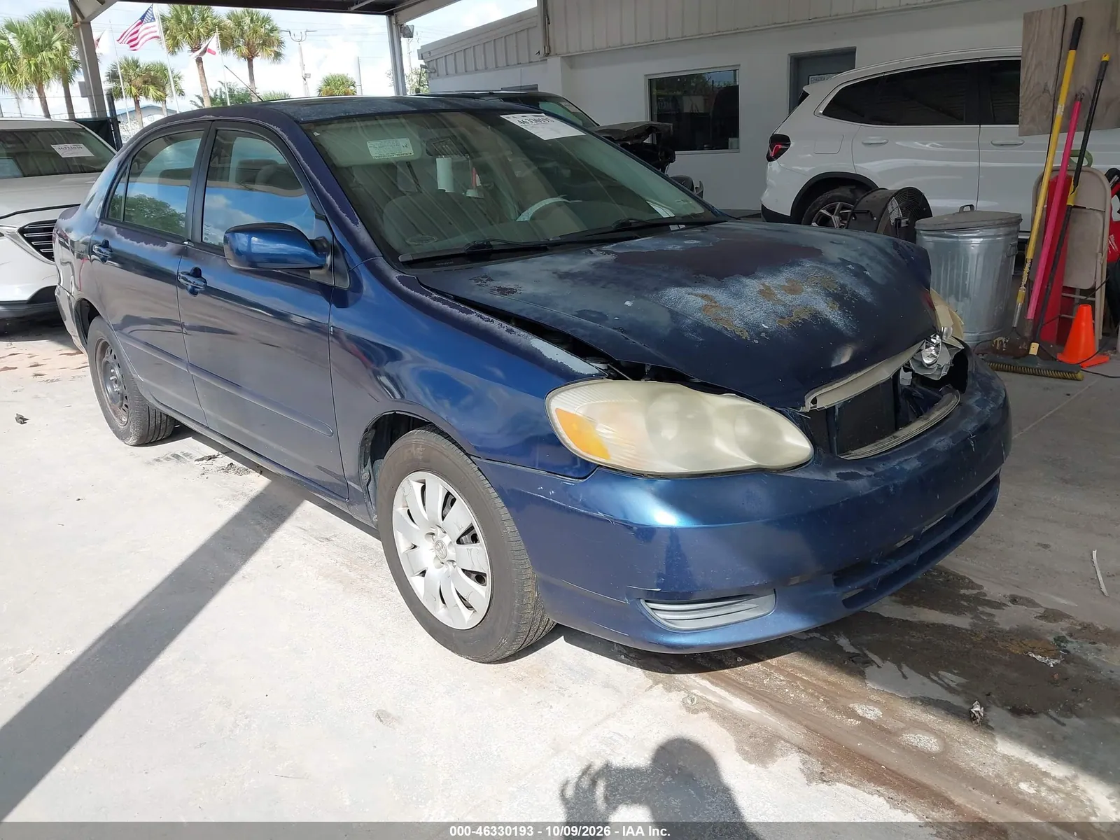 2004 Toyota Corolla Le VIN 1NXBR38E44Z294805 фото 2