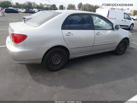 2004 Toyota Corolla Le VIN JTDBR32EX42036846 фото 5