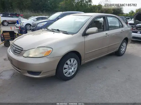 2004 Toyota Corolla Le VIN 2T1BR38E84C185782 фото 3