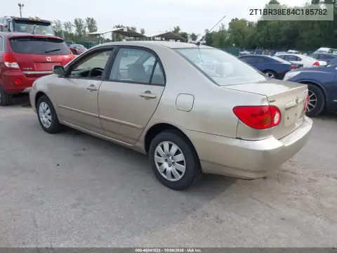 2004 Toyota Corolla Le VIN 2T1BR38E84C185782 фото 4
