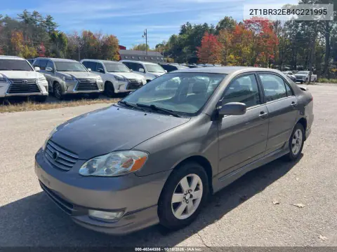 2004 Toyota Corolla S VIN 2T1BR32E84C221995 фото 2