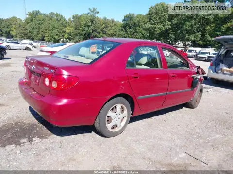 2005 Toyota Corolla Ce VIN JTDBR32E950053053 фото 4