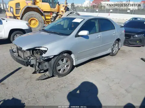 2005 Toyota Corolla S VIN 1NXBR32E55Z381736 фото 3