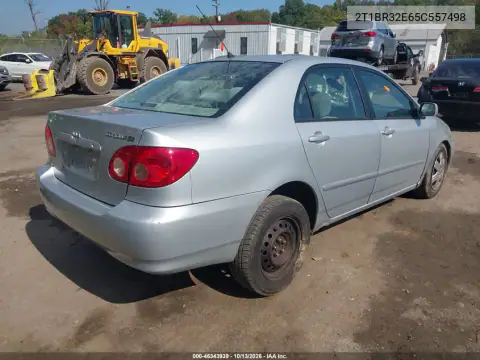2005 Toyota Corolla Le VIN 2T1BR32E65C557498 фото 4