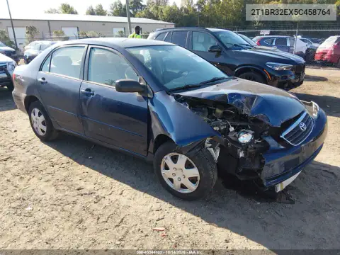 2T1BR32EX5C458764 — 2005 Toyota Corolla, Передняя часть, фото до ремонта