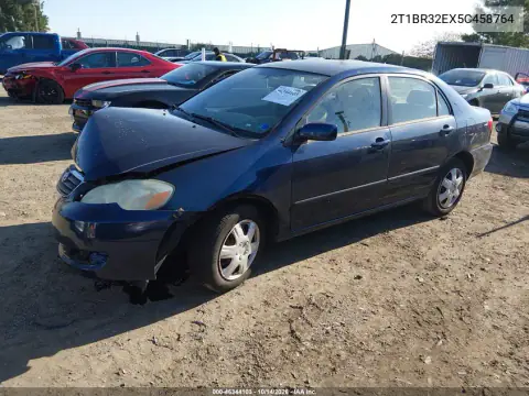 2T1BR32EX5C458764 — 2005 Toyota Corolla, фото 3 с аукциона IAAI, Передняя часть