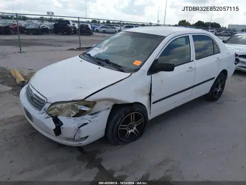 JTDBR32E852057115 — 2005 Toyota Corolla, фото 3 с аукциона IAAI, Передняя часть