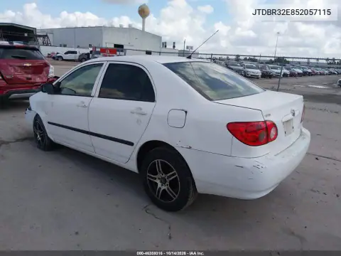 JTDBR32E852057115 — 2005 Toyota Corolla, фото 4 с аукциона IAAI, Передняя часть