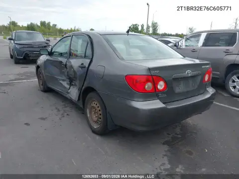 2006 Toyota Corolla Ce/Le/S VIN 2T1BR32E76C605771 фото 4