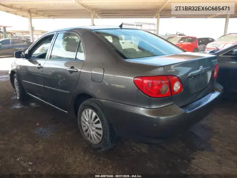 2006 Toyota Corolla Ce VIN 2T1BR32EX6C685471 фото 4