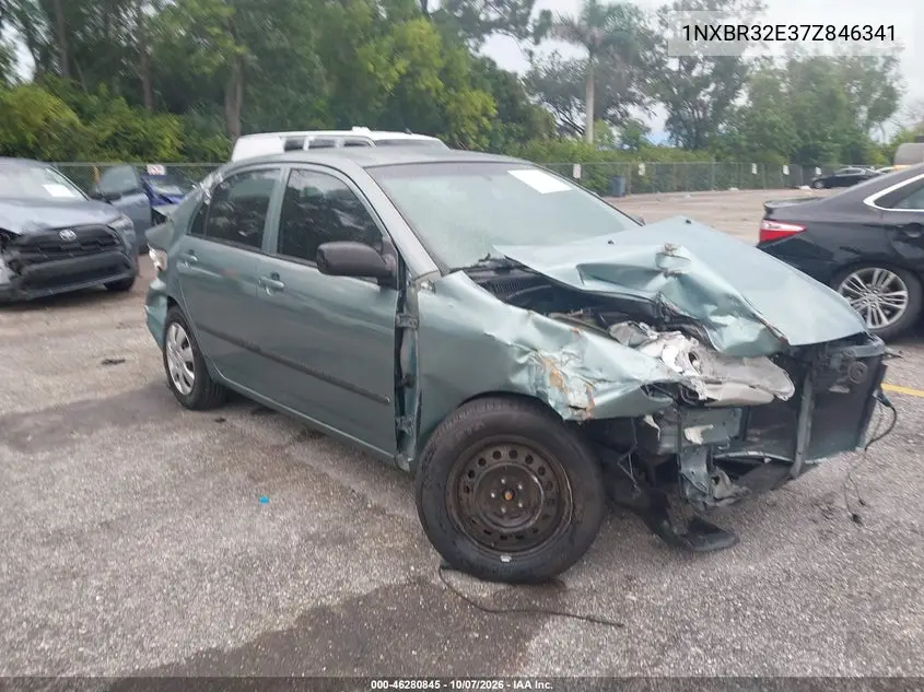 2007 Toyota Corolla Ce/Le/S VIN 1NXBR32E37Z846341 фото 1