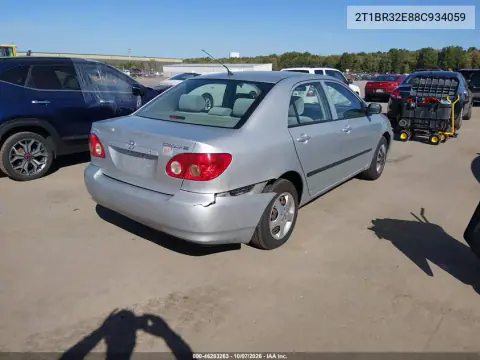 2008 Toyota Corolla Ce VIN 2T1BR32E88C934059 фото 5