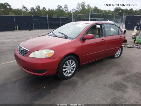 2008 Toyota Corolla Ce/Le/S VIN 1NXBR32E58Z988661 фото 3