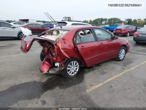 2008 Toyota Corolla Ce/Le/S VIN 1NXBR32E58Z988661 фото 5