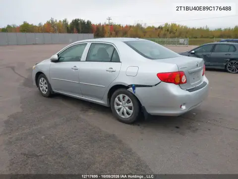 2009 Toyota Corolla Ce VIN 2T1BU40E89C176488 фото 4