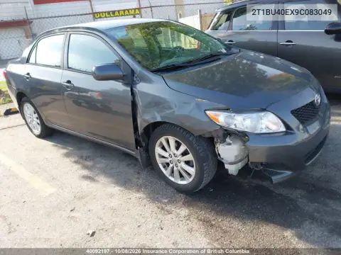 2009 Toyota Corolla Le VIN 2T1BU40EX9C083049 фото 2