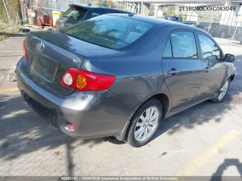 2009 Toyota Corolla Le VIN 2T1BU40EX9C083049 фото 5