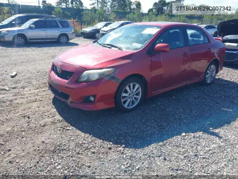 2009 Toyota Corolla S VIN 2T1BU40E29C007342 фото 3