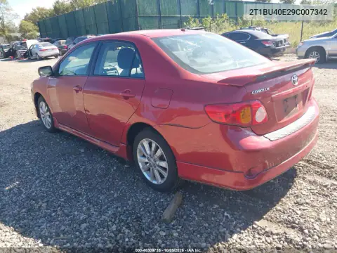 2009 Toyota Corolla S VIN 2T1BU40E29C007342 фото 4