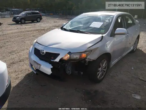 2009 Toyota Corolla S VIN 2T1BU40E79C131591 фото 3