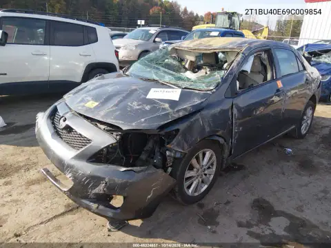 2T1BU40E69C009854 — 2009 Toyota Corolla, фото 2 с аукциона IAAI, Повреждения со всех сторон