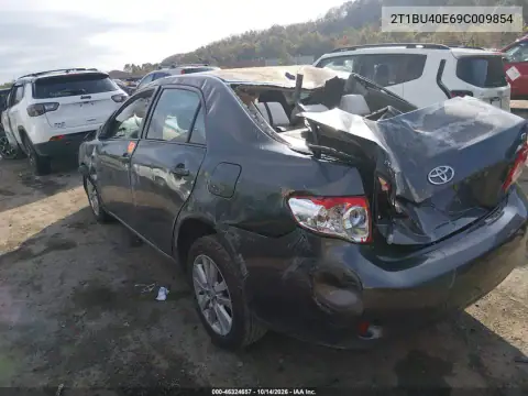 2T1BU40E69C009854 — 2009 Toyota Corolla, фото 3 с аукциона IAAI, Повреждения со всех сторон