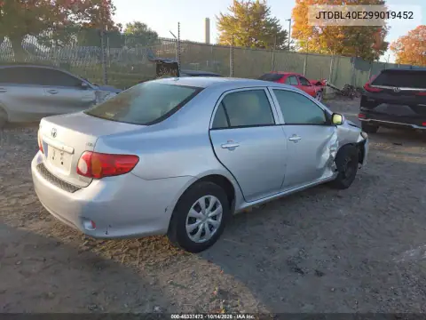 JTDBL40E299019452 — 2009 Toyota Corolla, фото 5 с аукциона IAAI, Передняя часть справа