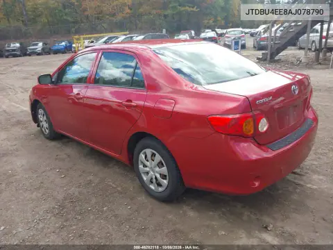 2010 Toyota Corolla Le VIN JTDBU4EE8AJ078790 фото 4