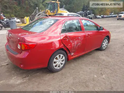2010 Toyota Corolla Le VIN JTDBU4EE8AJ078790 фото 5