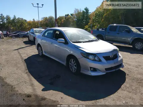 1NXBU4EE5AZ336872 — 2010 Toyota Corolla, Передняя часть, фото до ремонта