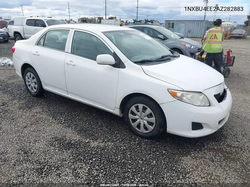 2010 Toyota Corolla Le VIN 1NXBU4EE2AZ282883 фото 2